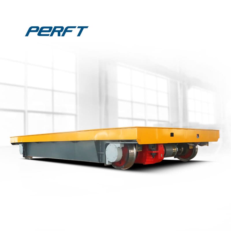 electrical trackless transfer cart for material handling 25t